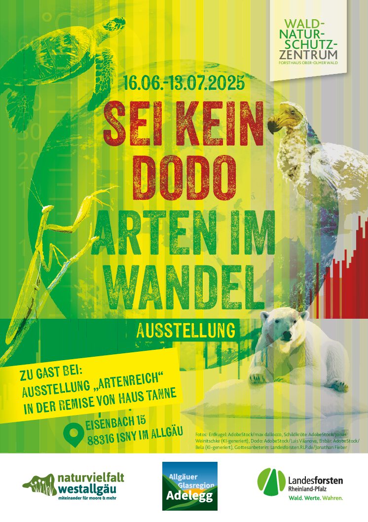 Ausstellung: Sei kein Dodo - Arten im Wandel