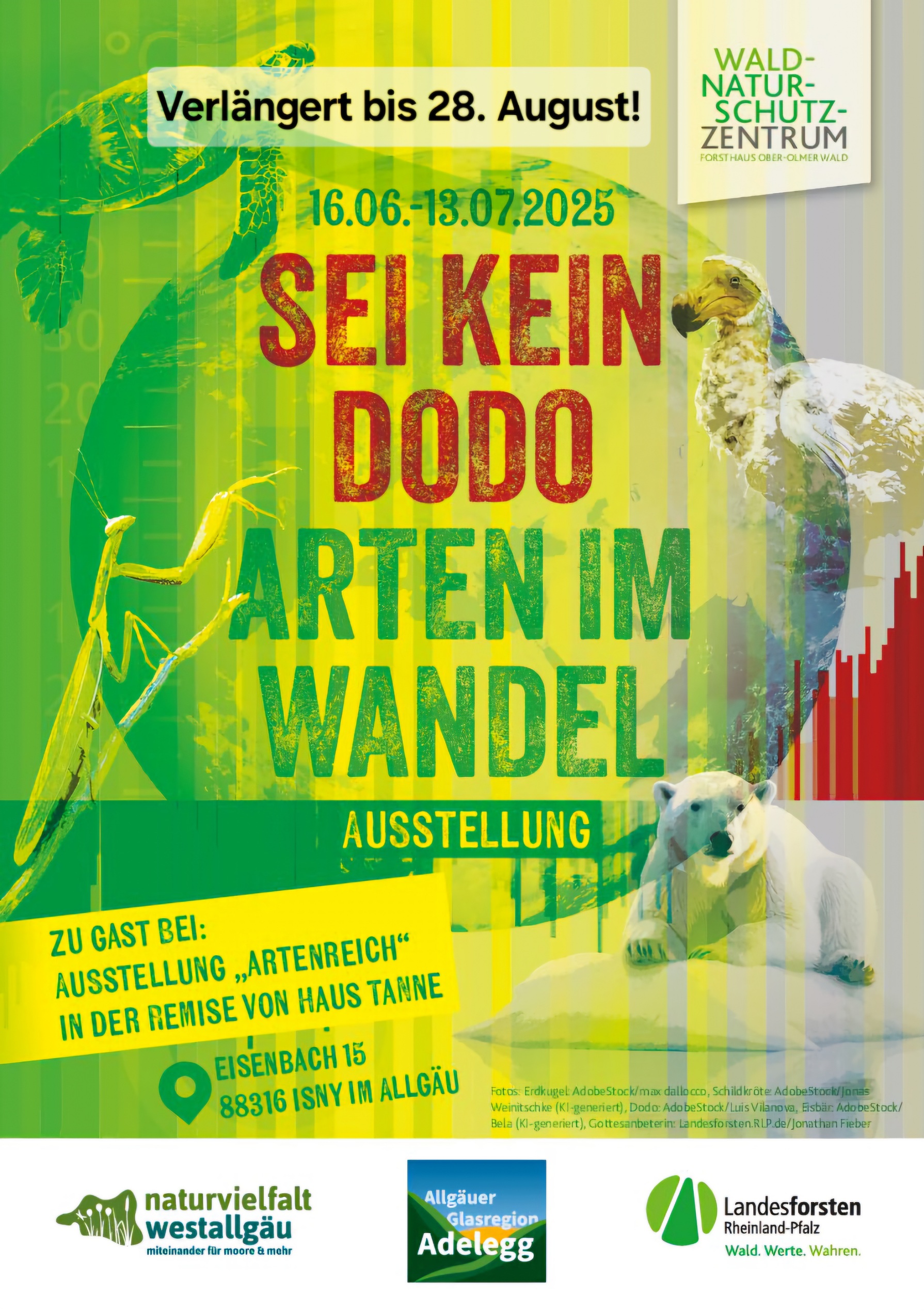Ausstellung: Sei kein Dodo - Arten im Wandel